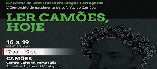 33º Curso de Literaturas em Língua Portuguesa. Maputo, Mozambique