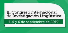 III Congreso Internacional de Investigación Lingüística. Medellín (Colombia)