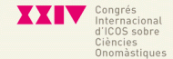 XXIV Congrés de l’ICOS sobre Ciències Onomàstiques. Barcelona