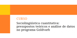 Curso de sociolingüística cuantitativa. Santiago de Compostela