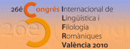 XXVI Congrés Internacional de Lingüística i Filologia Romàniques. Valencia