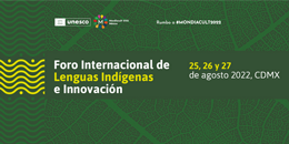 Foro Internacional Lenguas Indígenas e Innovación. Cidade de México