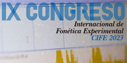  IX Congreso Internacional de Fonética Experimental. Vigo