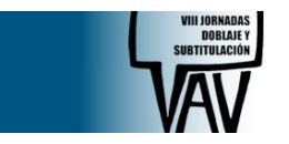 IX Jornadas de Doblaje y Subtitulación. Alacant