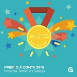 A Corporación Radio e Televisión de Galicia gaña o premio á mellor conta de Twitter en galego