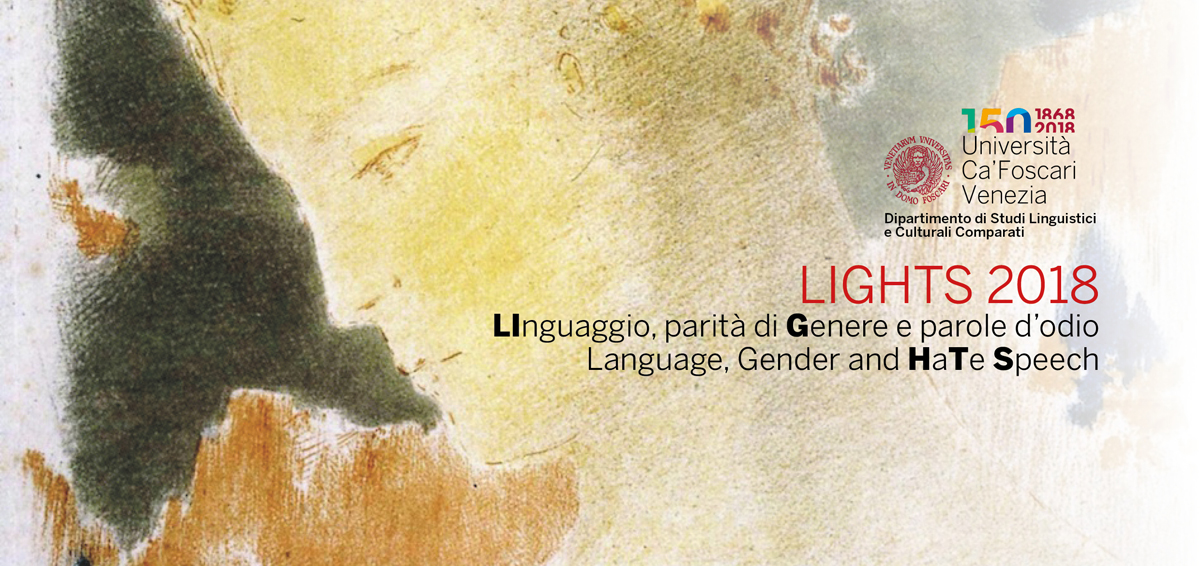 LInguaggio, parità di Genere e parole d’odio (LIGHTS). Venecia (Italia)