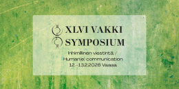XLVI VAKKI Symposium. Vaasa, Finlandia