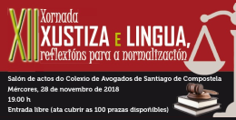 XII Xornada Xustiza e Lingua. Santiago de Compostela