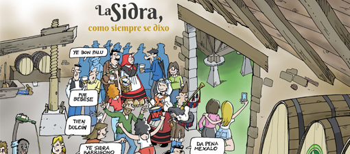 Ponse en marcha unha campaña para dar a coñecer o léxico asturiano vinculado coa cultura da sidra 