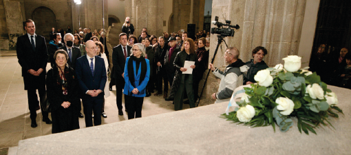 López Campos apela a Castelao como “figura de unión entre todos os galegos e un dos símbolos de Galicia”