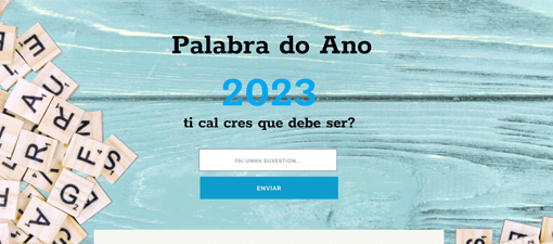 Comeza a campaña para escoller a Palabra do Ano 2023 en galego