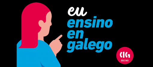 O sindicato CIG-Ensino pon en marcha a campaña «Eu ensino en galego» 