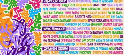 Ponteceso acoge el Festiletras 2024, una iniciativa que mezcla lengua y mar