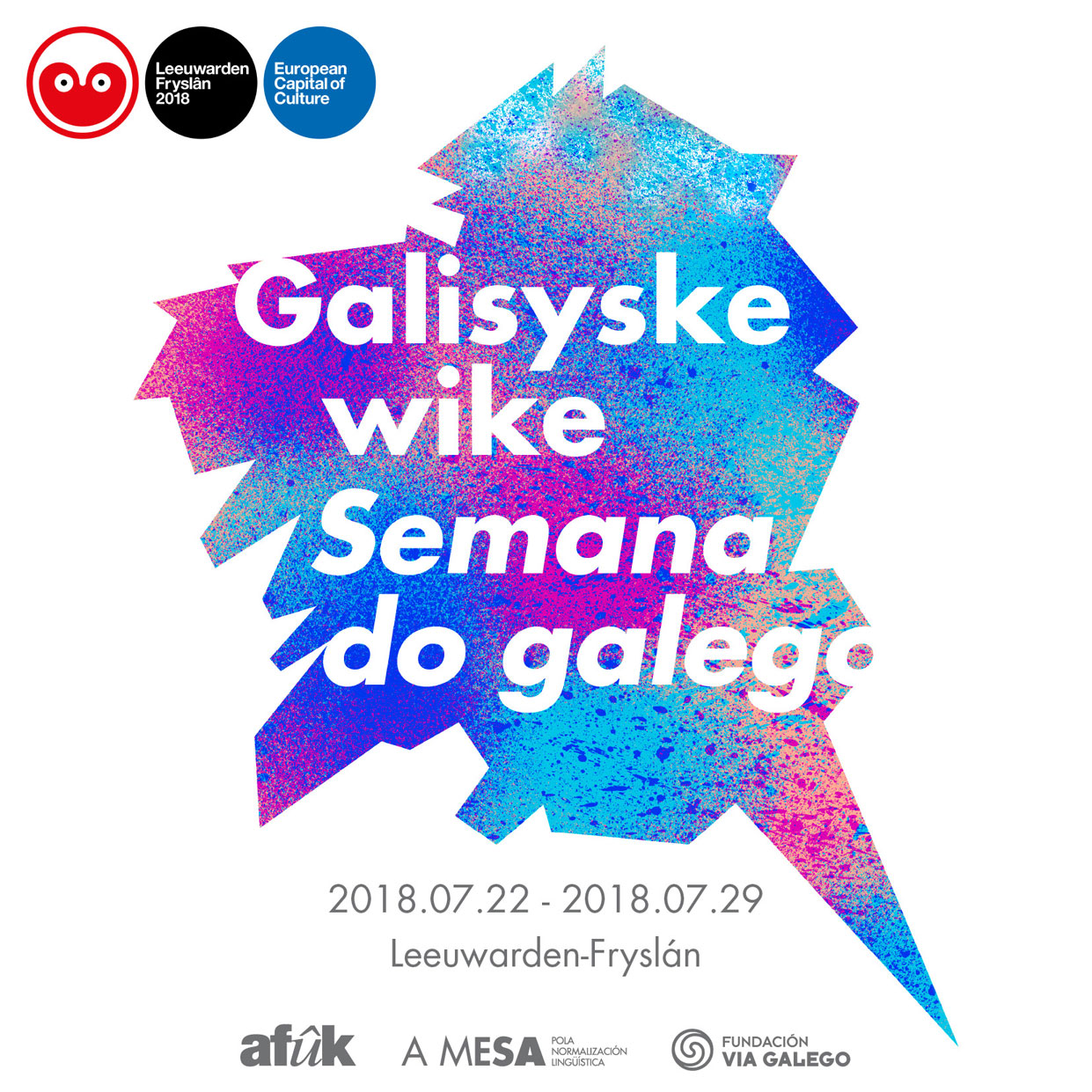 La ciudad frisia de Leeuwarden acoge una serie de actividades que tienen como eje el gallego