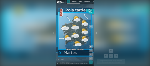 La CRTVG estrena un servicio de noticias en gallego en formato de vídeos cortos