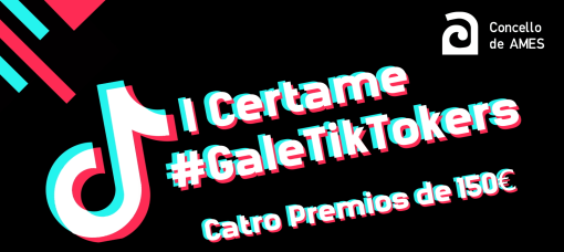 O Concello de Ames organiza GaleTiktokers, un certame para impulsar a creatividade en galego entre a mocidade 