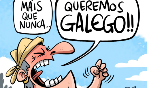 A plataforma Queremos Galego convoca manifestacións en trece localidades de Galicia o 17 de maio 