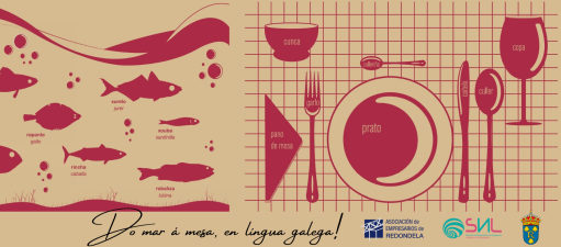 El Ayuntamiento de Redondela impulsa actuaciones de fomento del gallego en la lonja y en los establecimientos hosteleros 