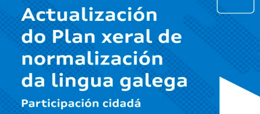 A Xunta recollerá propostas para actualizar o Plan xeral de normalización da lingua galega a través dunha caixa virtual
