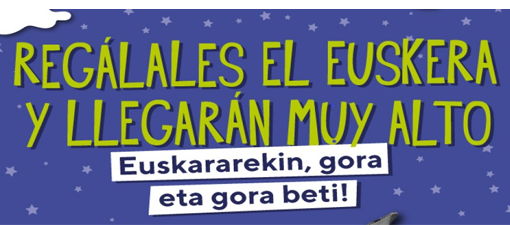El Gobierno de Navarra lanza una campaña para promover el aprendizaje del euskera entre la población infantil