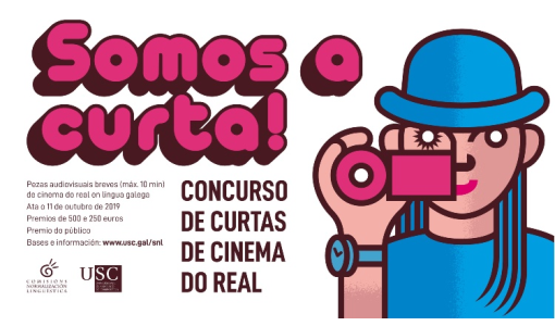 A Universidade de Santiago organiza unha nova edición do seu concurso de curtametraxes en galego