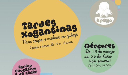 O Concello de Santiago de Compostela organiza Tardes Xogantinas, unha iniciativa de lecer e socialización en galego