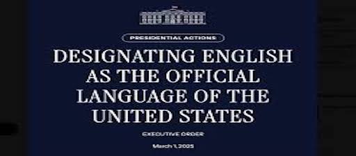 Donad Trump oficializa el inglés en los EE. UU.