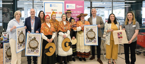 La Xunta y Vegalsa-Eroski festejan las letras gallegas con una campaña que homenajea las cantareiras